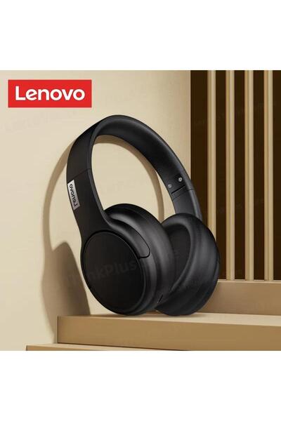 LENOVO Bluetooth Kulaklık Kulak Üstü Kablosuz Kulaklık TH20 Siyah