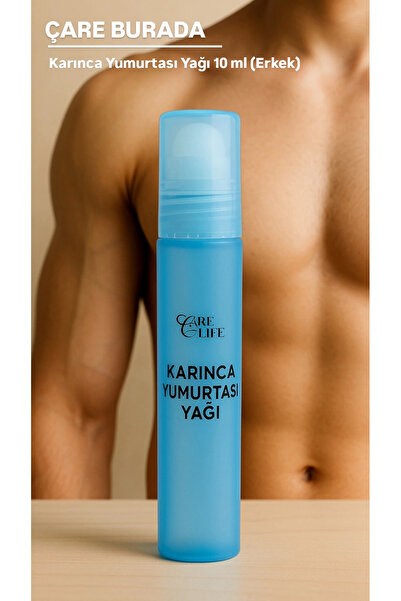 Çare Burada Çare Life - Karınca Yumurtası Yağı 10 ml (Erkek)