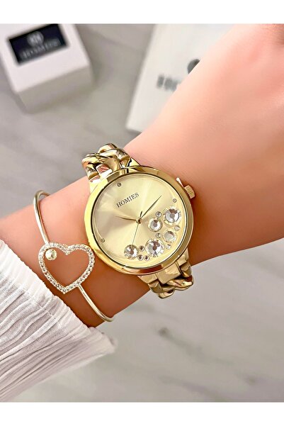 Homies Women's Wristwatch - Original Product - Bracelet Gift - 3 Atm Waterproof