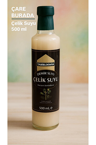 Çare Burada TabibLokman - Demir Suyu 500 ml (Çelik Suyu)