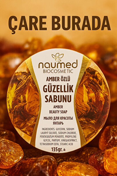 Çare Burada Naumed Biocosmetic - Amber Özlü Güzellik Sabunu