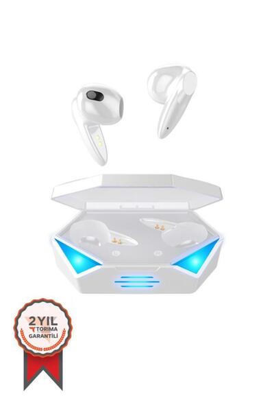 Torima Oyuncu Kulaklığı Kablosuz Kulakiçi Rgb Işıklı Çift Mikrofonlu 3 Modlu Bluetooth 5.2 Tg-g20