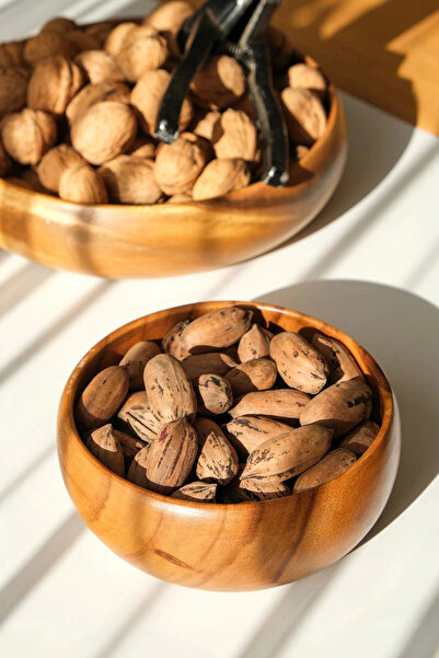 SepetçiBaba Bella - Acacia 2 Piece Large Size Bowl Set 25 cm / 15 cm