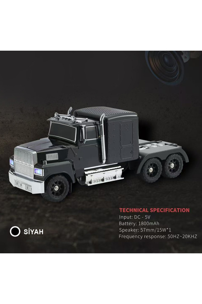 MTL Klasik Görünümlü Nostaljik Kamyon Bluetooth Hoparlör FM Radyo Speaker