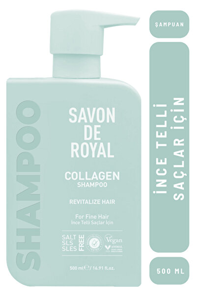 Savon De Royal Miracle Canlandırıcı Etkili Şampuan 500 ml | İnce Telli Saçlar İçin | Collagen