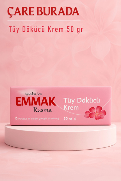 Çare Burada Emmak Rusma - Tüy Dökücü Krem 50 gr