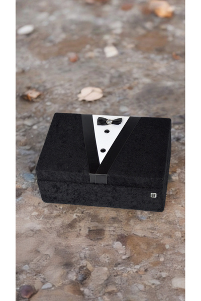 ADENZ Damat Bakım Seti Paketi - Çeyiz Nişan Bohça Sandık Tıraş - Düz Kenar Se...