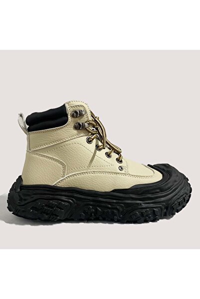 Guja Children's Casual Zippered Boots 24K662 - Beige - 31