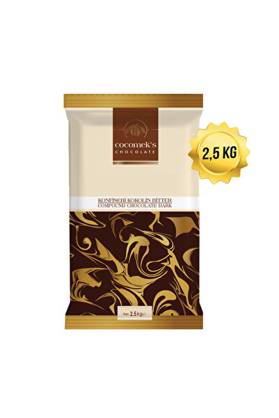 Blue Bead Cocomeks Bitter Çikolata Konfiseri Kokolin 2.5kg