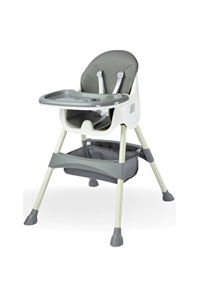 Smart Vibe Foldable 4-in-1 High Chair KinderVibe 6 Months+, Multifunctional and Stable, Adjustable Height, D