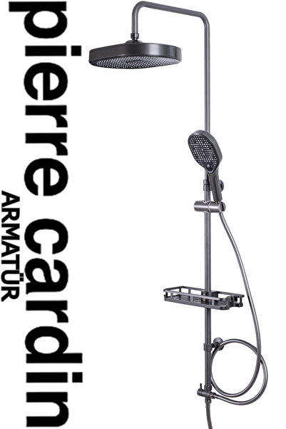 Pierre Cardin TRATA GUN METAL YAĞMUR DUŞ SİSTEMİ