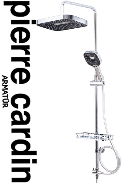 Pierre Cardin Trata Chrome Rain Shower System
