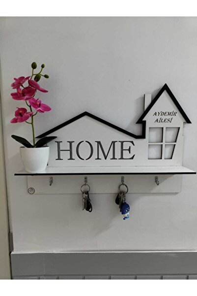 AYDEMİR EL SANATLARI Kişiselleştirilebilir Ahşap Dekoratif Duvar Askılı Anaht...