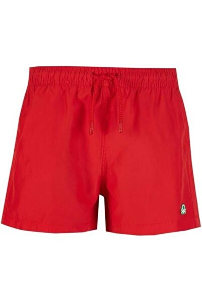Benetton Μαγιό για αγόρια Σορτς Κόκκινο B25036