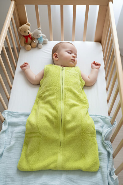 yorni 0-6 Months, Product Length 70cm, One Size, Prenatal Double Layer Towel Winter Bag Baby Towel Sleeping Bag