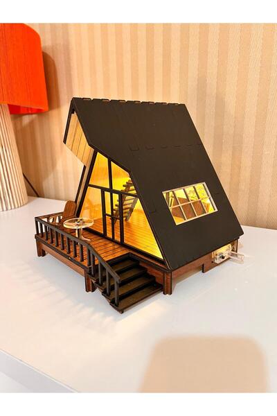 Demo Tasarım Kendin Yap Maket Ev (Bungalov)