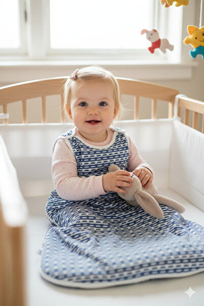 yorni 0-6 Months, Product Length 75cm, Fiber Winter Baby Sleeping Bag