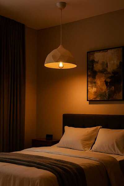 Sellor Modern Mozaik Desen Özel Beton Görünümlü Doku Rustik İç Desenli Sarkıt...