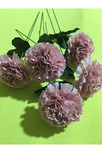 çiçek mariya Yapay Çiçek 5 Dal Çiçeği KARANFİL # - Gül -şakayık -krizantem