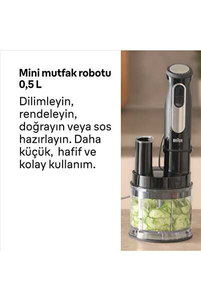 Braun MultiQuick Pro 5 El Blenderi MQ55755MBK