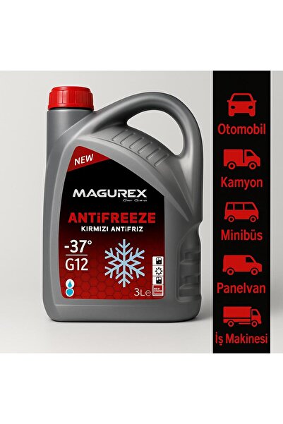 MAGUREX Kırmızı Organik  Antifriz 3 L -50°