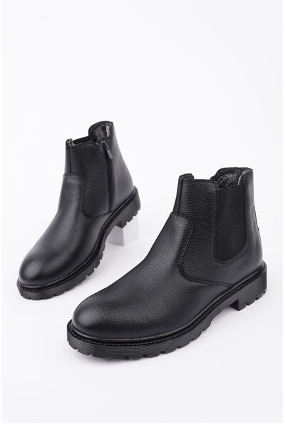 MUGGO M104 Холодостійкі міцні зимові чоботи на гумовій підошві на блискавці Kurklu з гарантованим захистом від холоду