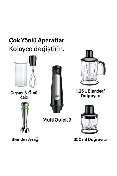 Braun Multiquick 7 El Blenderi Mq7045x