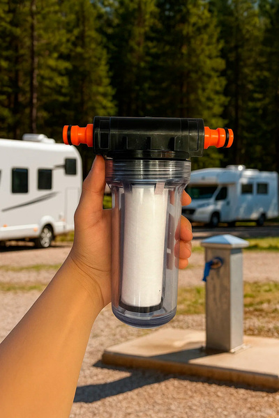 Car Fil Karavan Su Deposu İnce Tortu Tutucu Dolum Filtresi