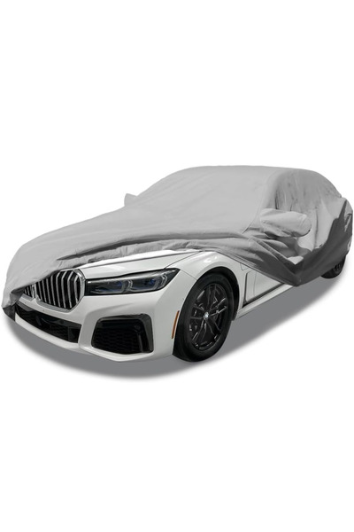 AutoFamily غطاء سيارة متين من AUTO FAMILY لجميع المواسم، 250 جرام لكل متر مرب...