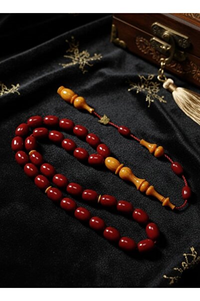 Anemore Collection سبحة كهرمانية من سلسلة أوسماني بنيم، إصدار خاص، موقعة من ا...