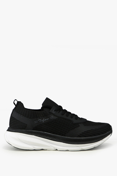 Tiglon Neon Black Men's Sports Shoes