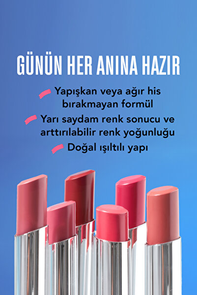 Flormar Nemlendirici Parlak Ruj- Sheer Up Lipstick - 022 Daring Whisper - 8682536097949