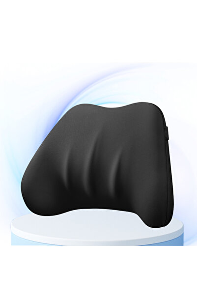 AutoFamily AUTO FAMILY Ergonomic Lumbar Support Backrest Pillow for Car & Office Chair – Memory Foam Cushion