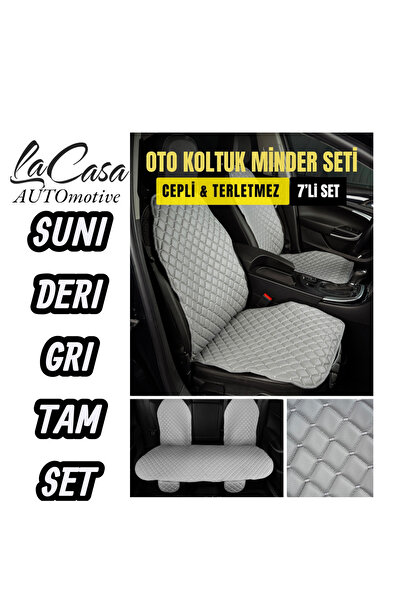 la casa 7 bucăți perne pentru scaune auto din piele artificială