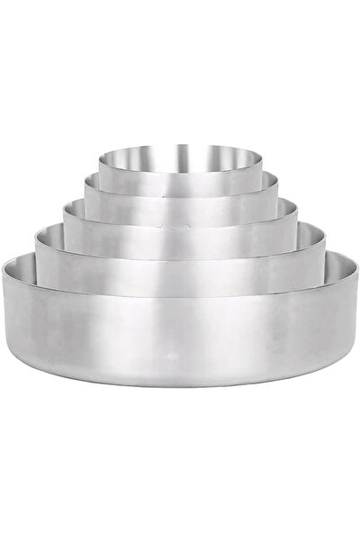 october مجموعة من 5 صواني خبز ألومنيوم وطويلة، مقاسات 24/26/28/30/32 سم صناعة...