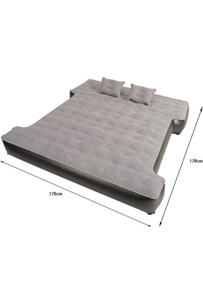 AutoFamily AUTO FAMILY Premium Inflatable Truck Bed Air Mattress with Pump, Pillows & Carry Bag