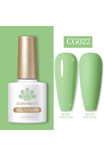 Born Pretty Silky White Serisi 130 Renk Kalıcı Oje (CG022)