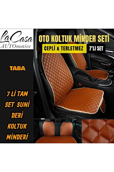 la casa 7-dijelna auto sedišta Min Koža Prirodna koža