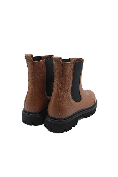 Gusse Kadın Taba Hakiki Deri Bot