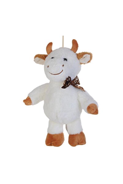 hak-iş oyuncak Patterned Plush Cow Toy – 40 cm