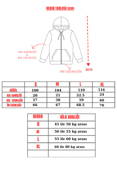 Miyalon Fermuarlı kapşonlu unisex sweatshirt krem