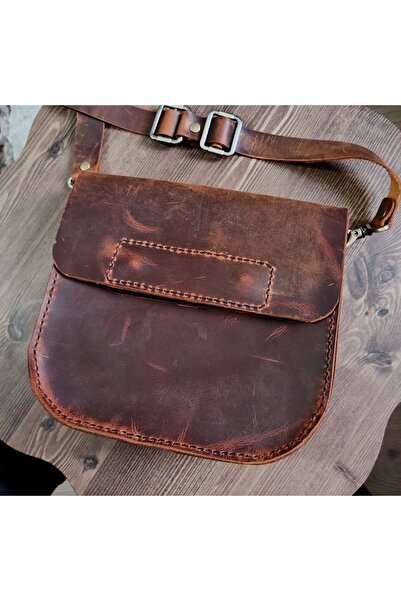 08dericraft Genuine Leather Handmade Bag [20*20 cm]