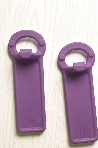 Dore Voir 2 قطعة من فتاحة العلب/البرطمانات البلاستيكية الصلبة - أرجواني