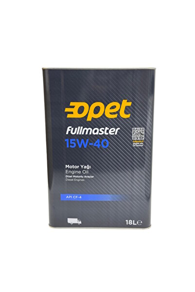 opet Fullmaster 15w40 Motor Yağı 18 Litre