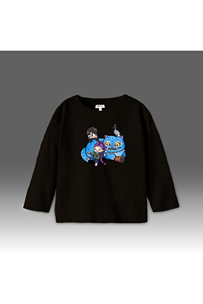 Vivy-t Kpop Demon Slayers (ktr-2590 S) Tricou cu mânecă lungă pentru copii un...