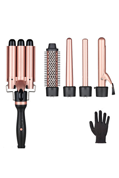 Feranchesco Professional 5 in 1 Hair Styler - Powered by Italian Technology for All Hair Types