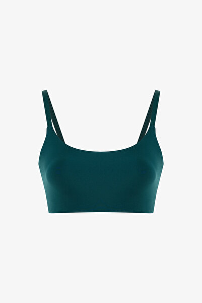 Penti Dark Green Adjustable Strap Low Support Sports Bra