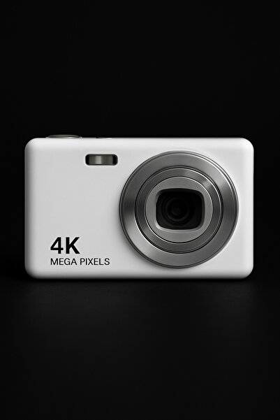 Kensa Dijital Fotoğraf Makinası | 2.7K | 48MP | 16x ZOOM | 1920x1080 | F/P Ürün | Beyaz Renk.