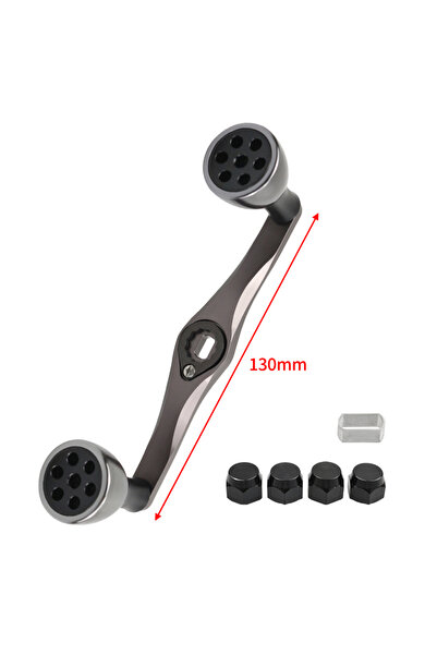 Choice 4 YJA210F09 EKFan 105 120 130MM مقبض بكرة صيد قوية من سبائك CNC بفتحات...