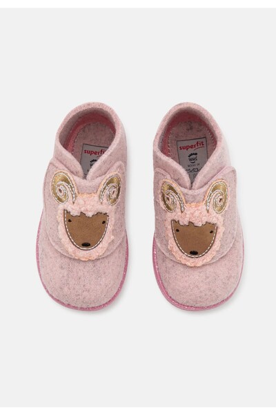 Superfit Happy Octi Pink Felt Slippers